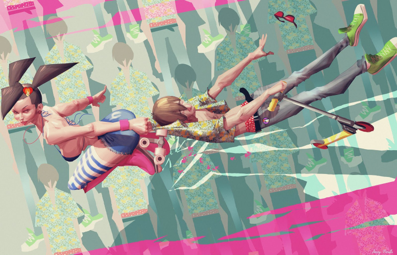 Illustration for article titled Saved By The Rollerskates